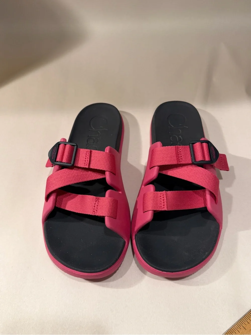 Chaco Kids Chillo Slides Active Pink Comfort Sandals